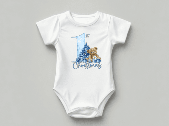 1st Xmas - Blue (DTF)