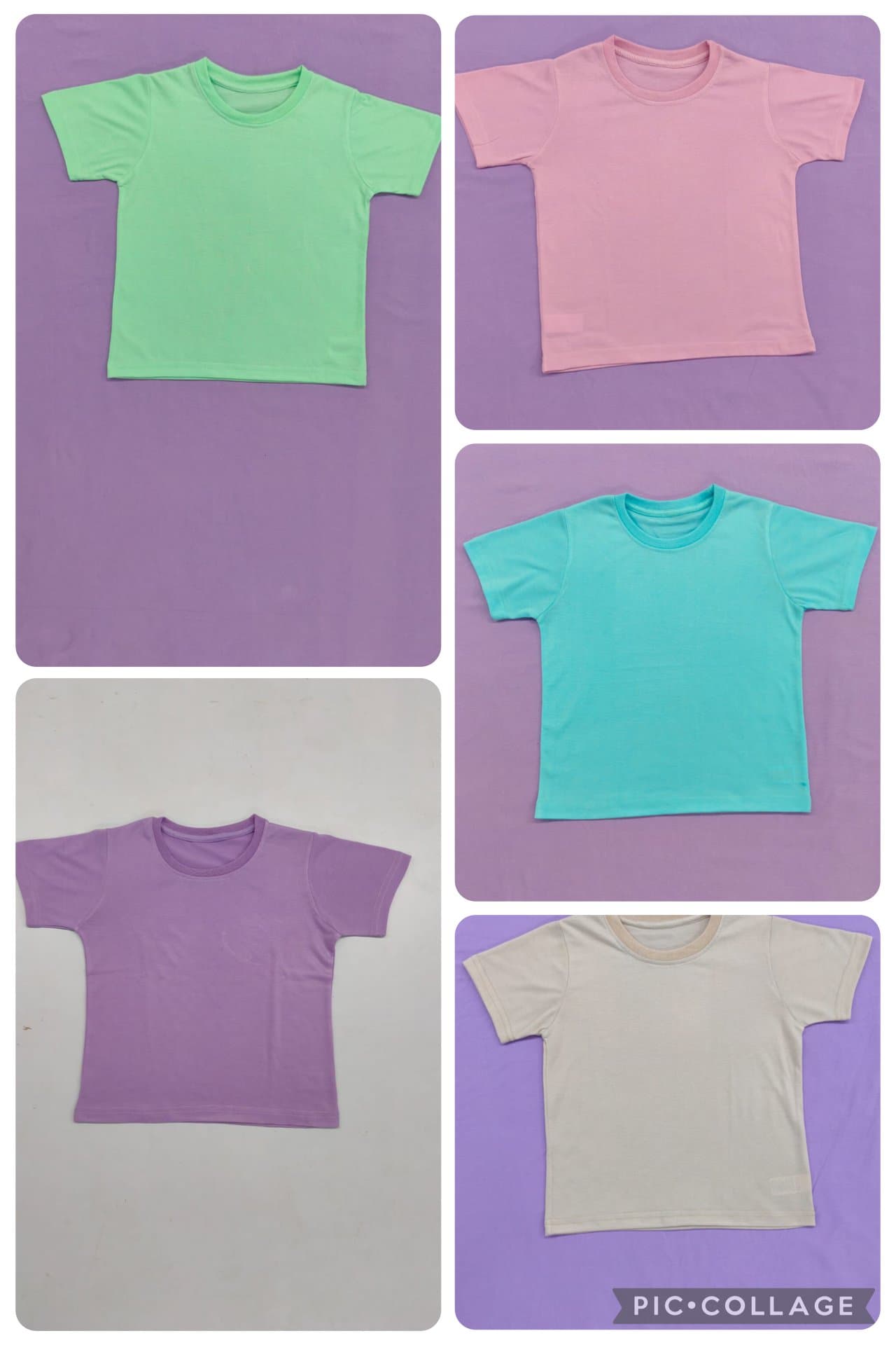 Coloured T-shirts – Sublimation