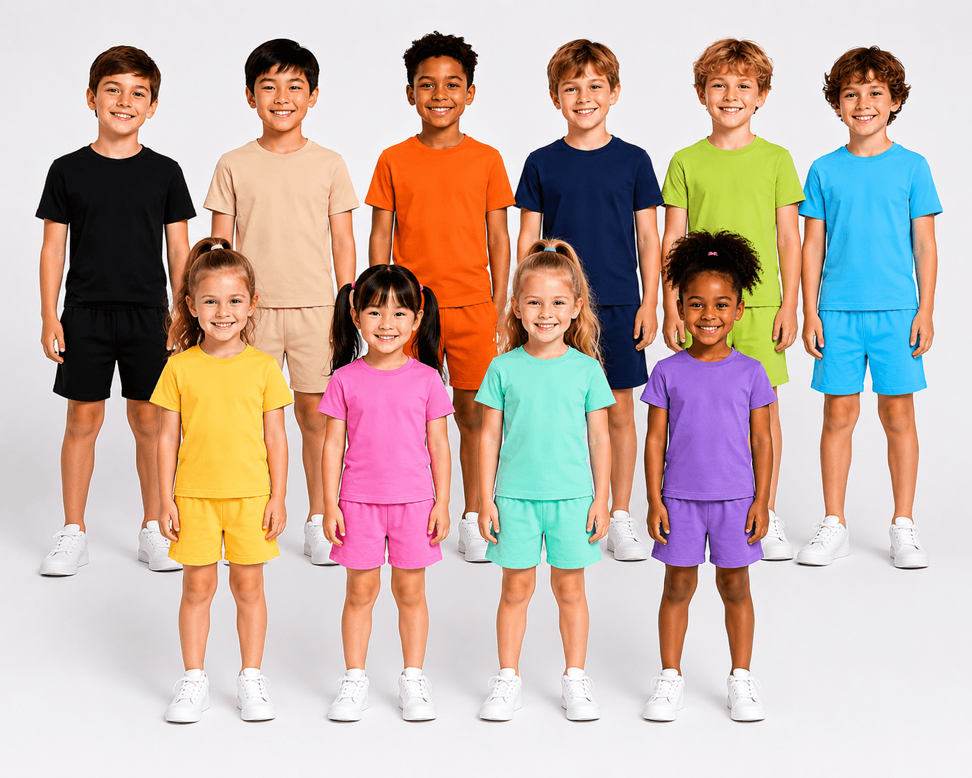 Cotton Shorts Sets – Kids