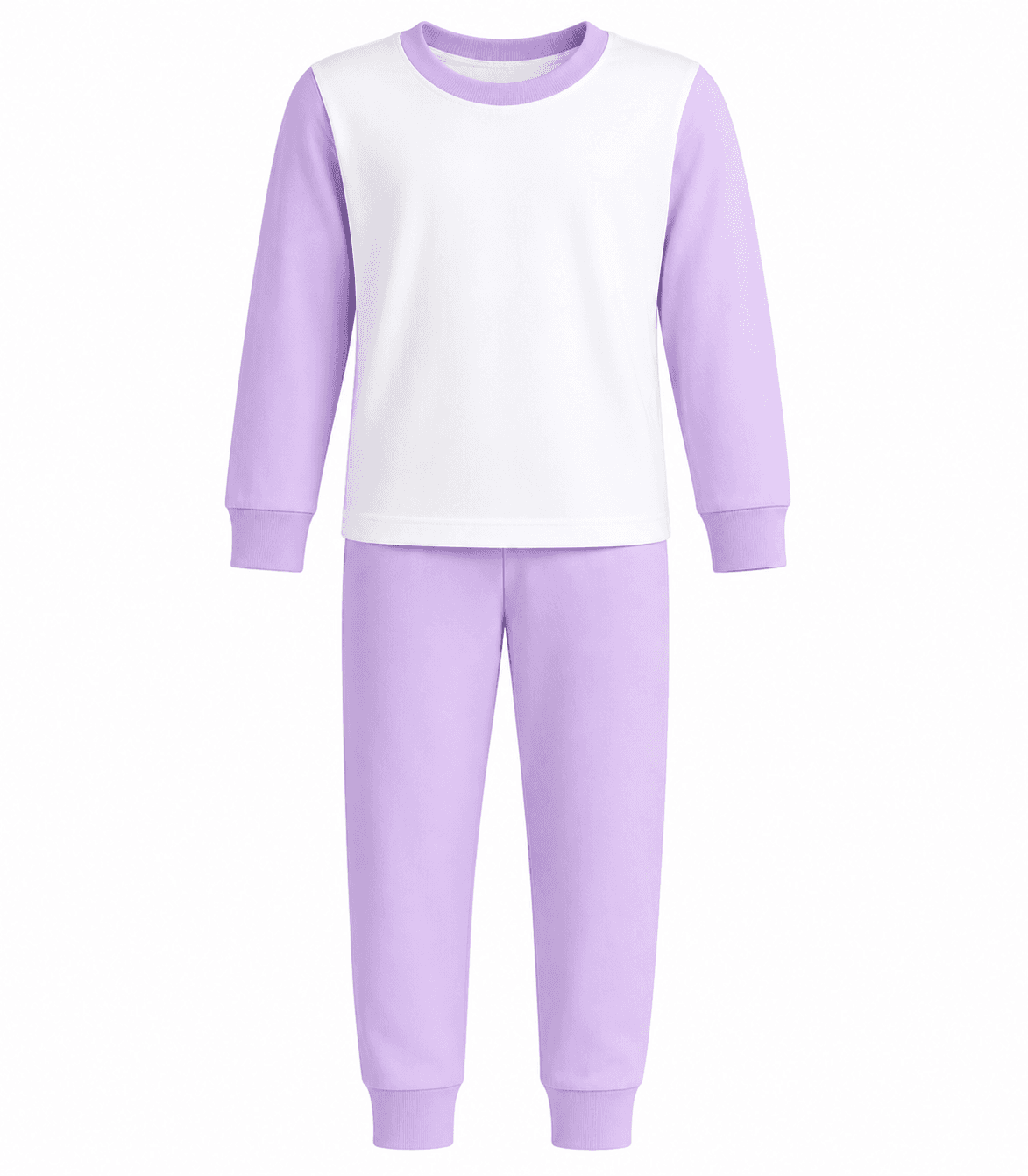 lilac Cotton PJs – Kids