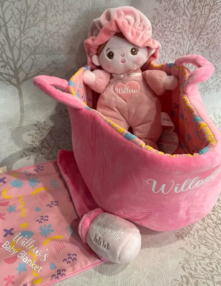 Dolls in Bassinet