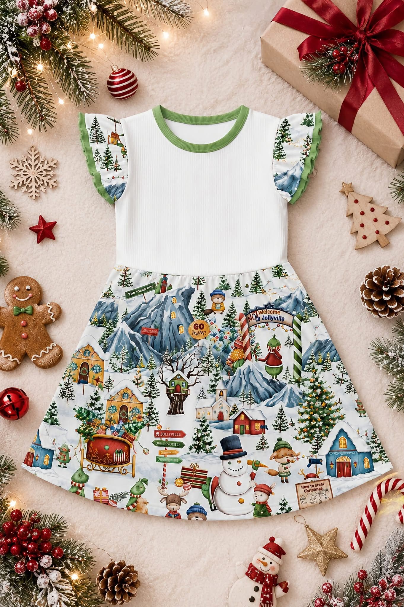 Jollyville Sublimation Dress – Kids