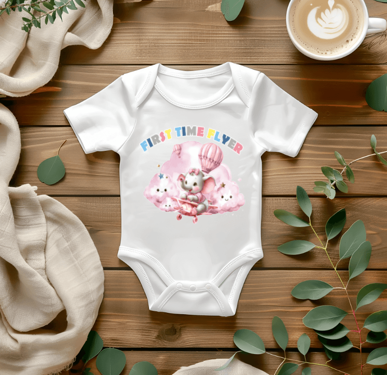 First Time Flyer (Pink) – DTF