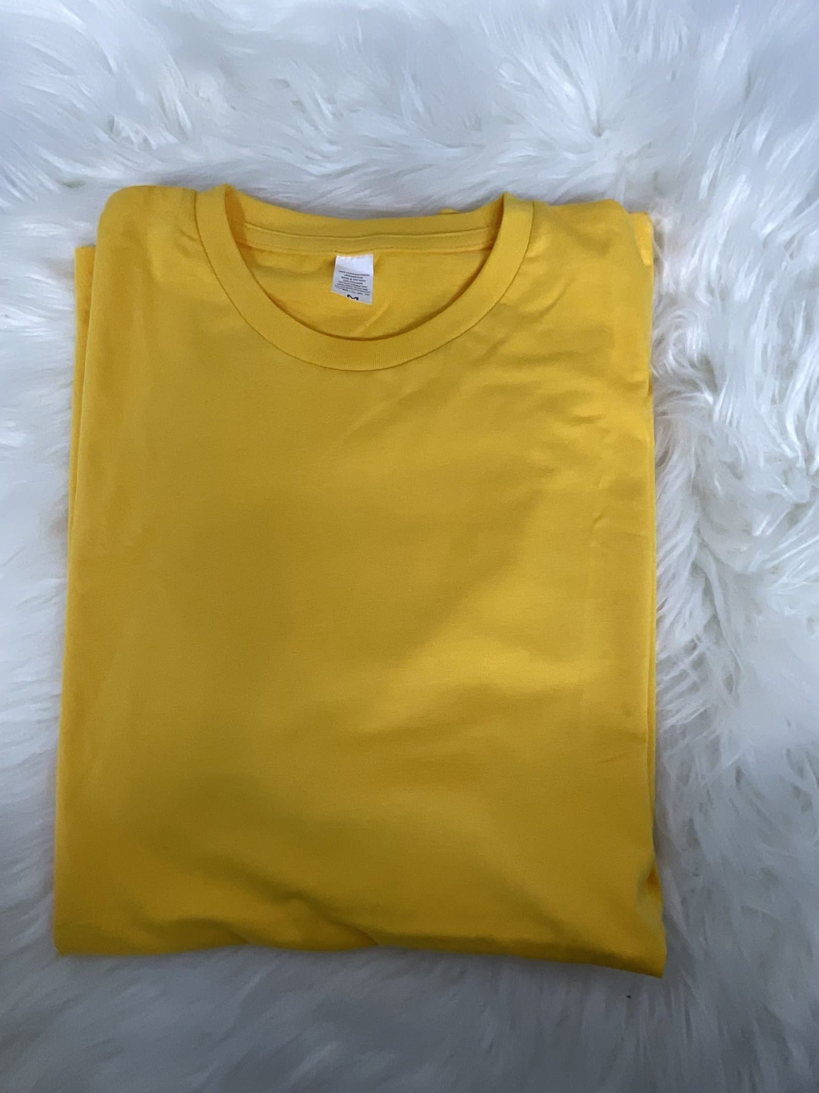 Adults – Yellow T-Shirt
