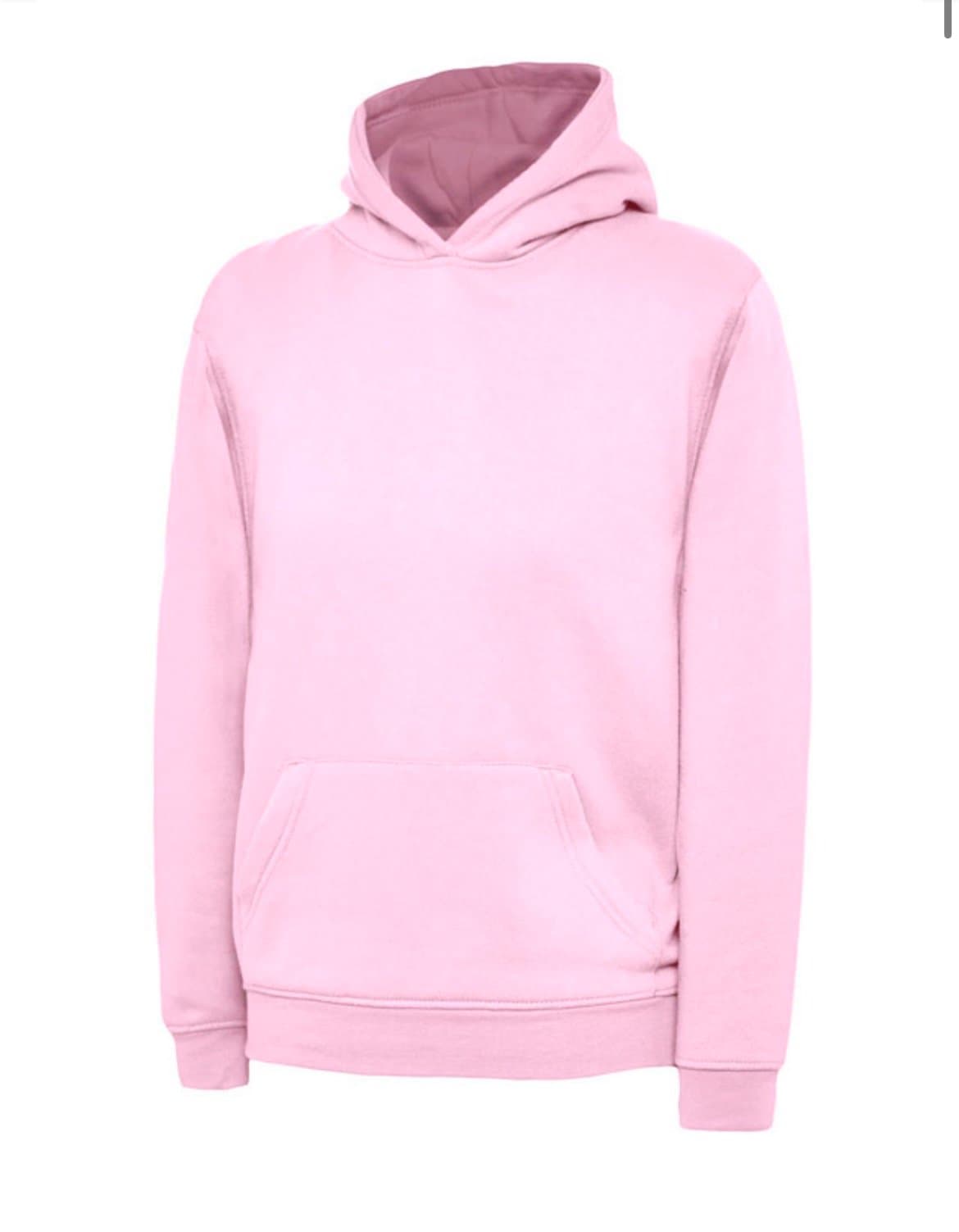 Adult Pink Hoodies – Baby Pink