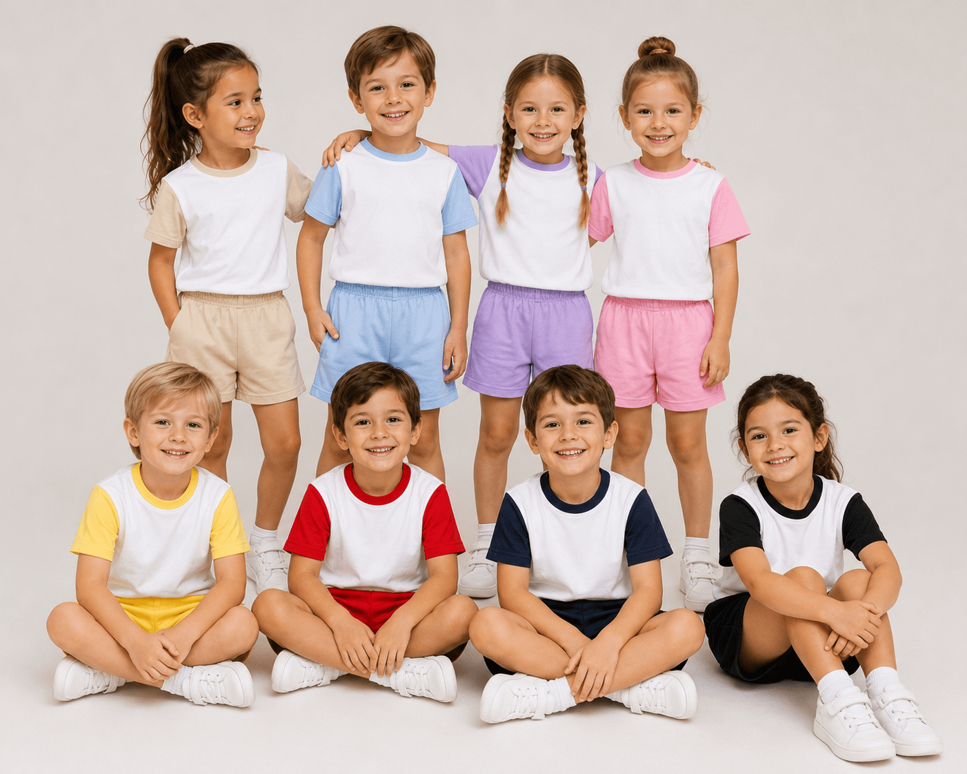 Sublimation Shorts Set – Kids