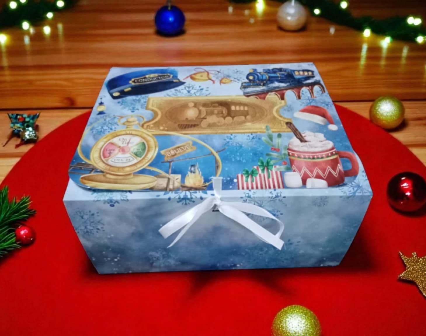 The Blue Express – Cups and Boxes and Tubs and Ticket (PREORDER)