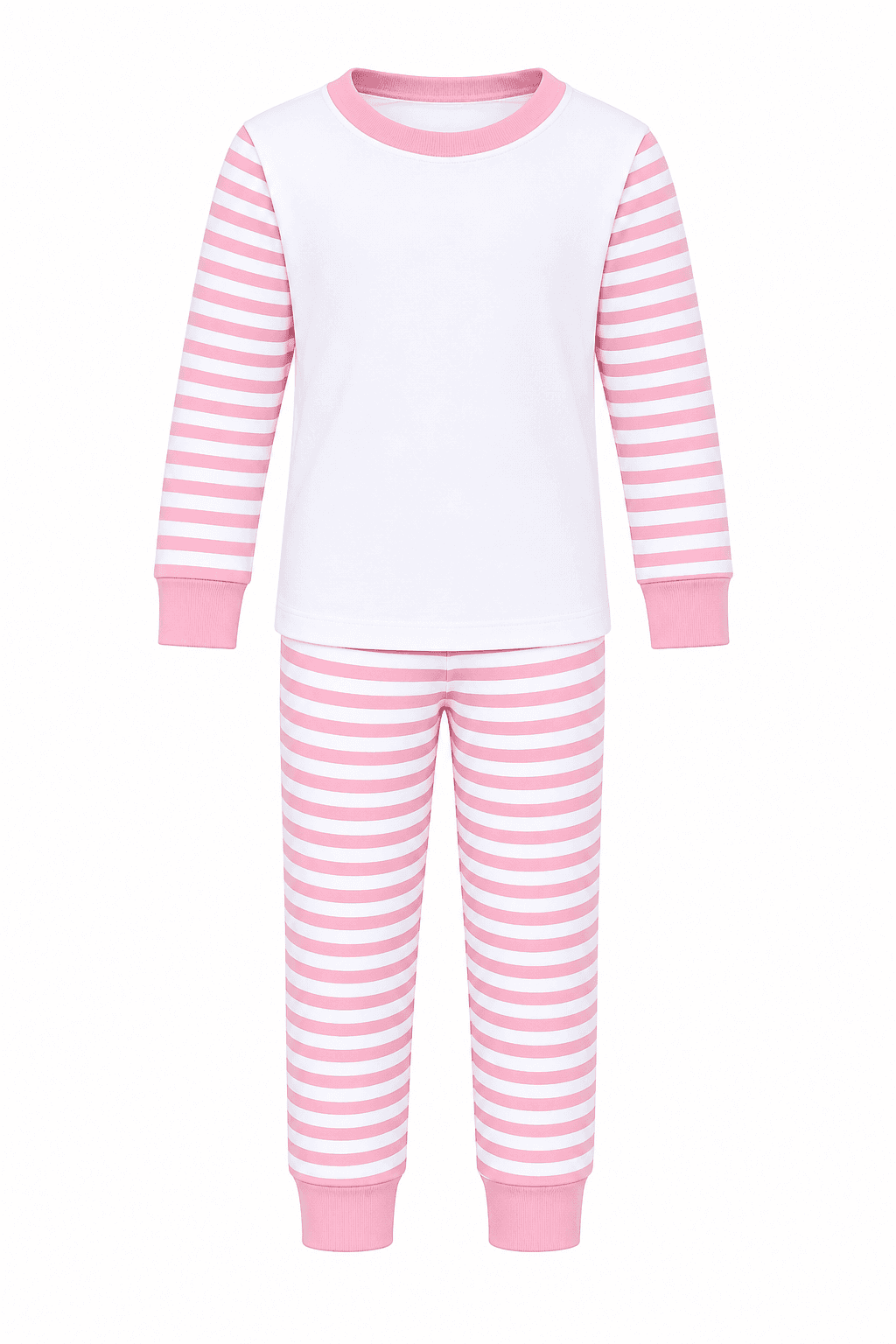 Pink Stripes PJs – Kids