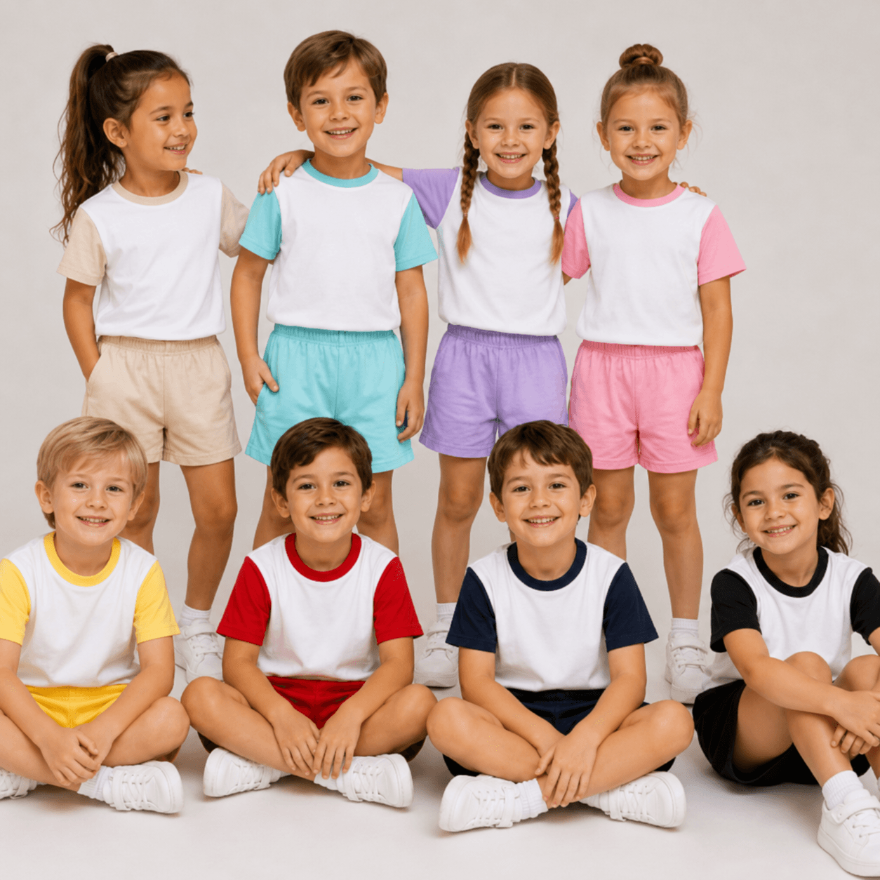 Sublimation Shorts Set – Kids