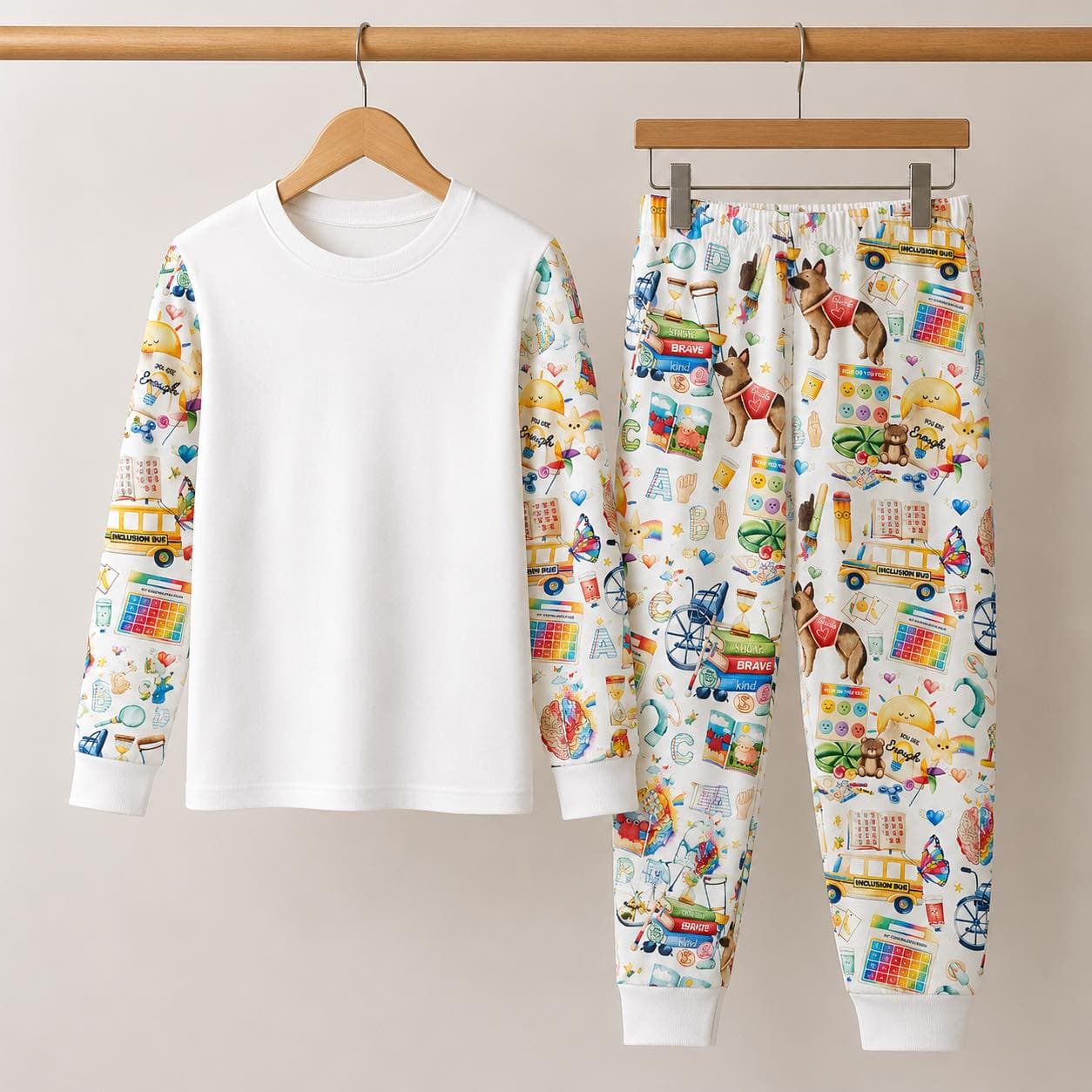 SEN Awareness Sublimation Pjs – Kids