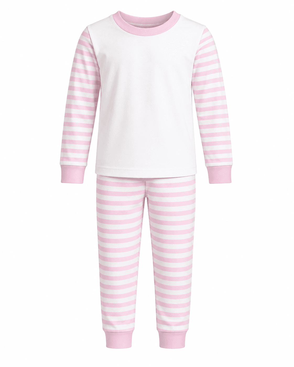 Pink Stripes Cotton PJs – Kids