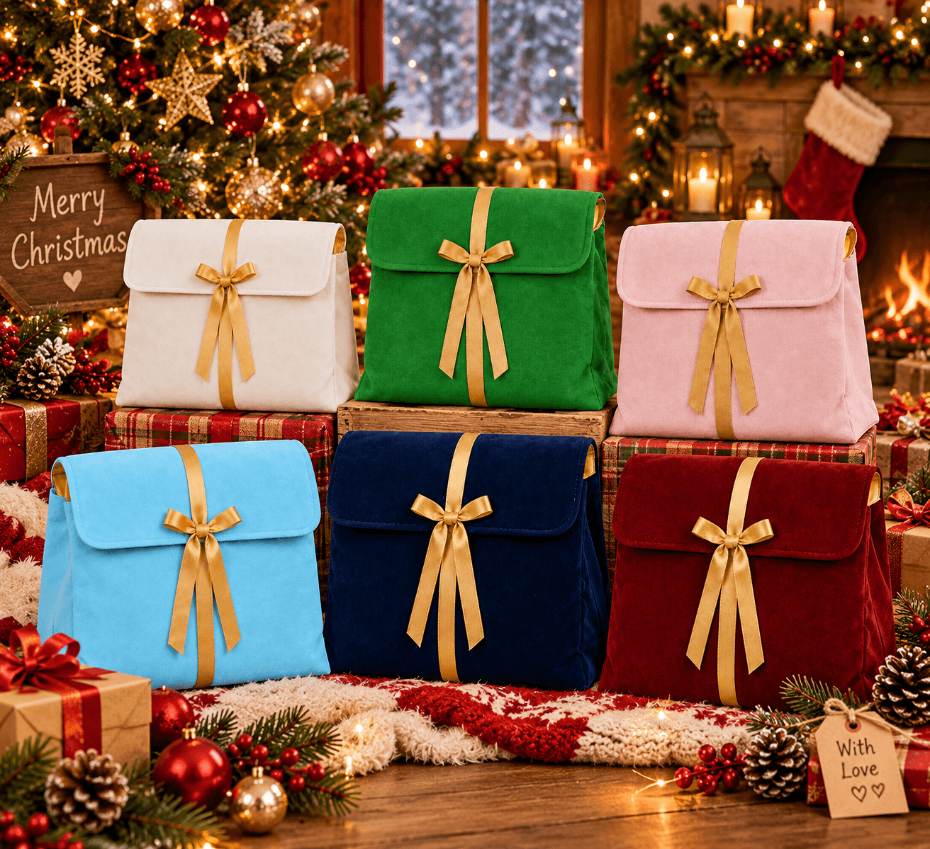 Velvet Pouches