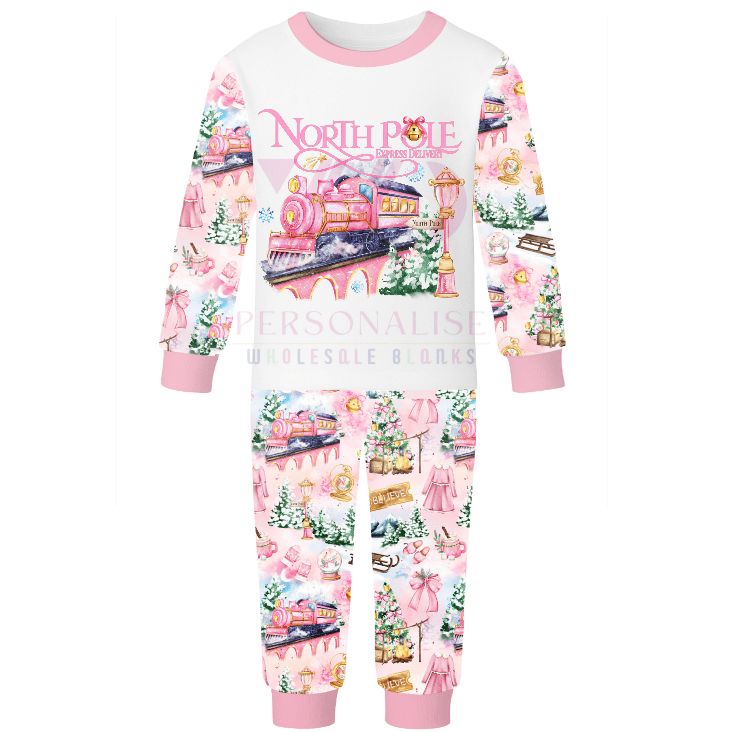 The Pink Express - Digital Downloads PNG