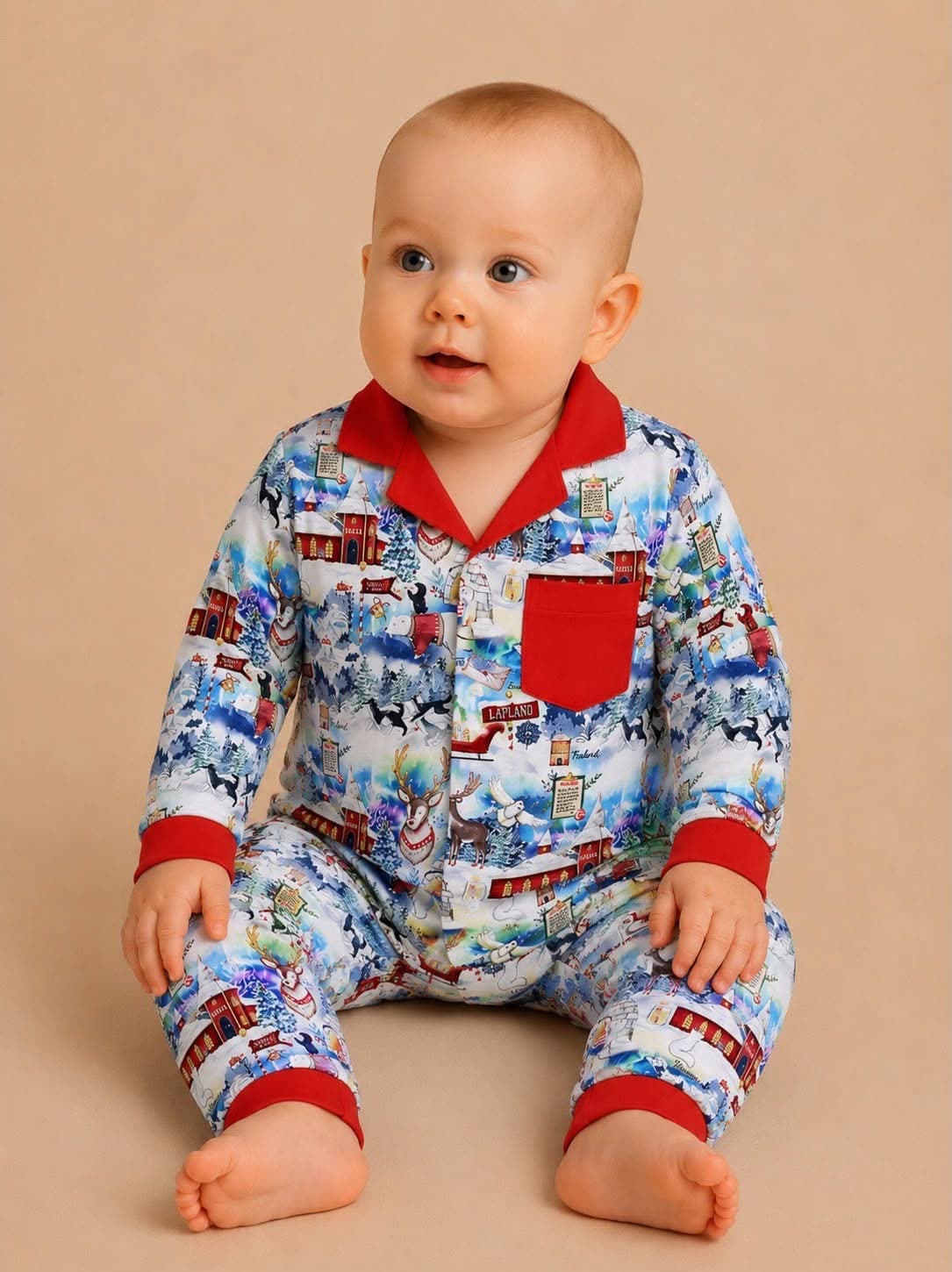 Lapland Collar Rompers – Kids