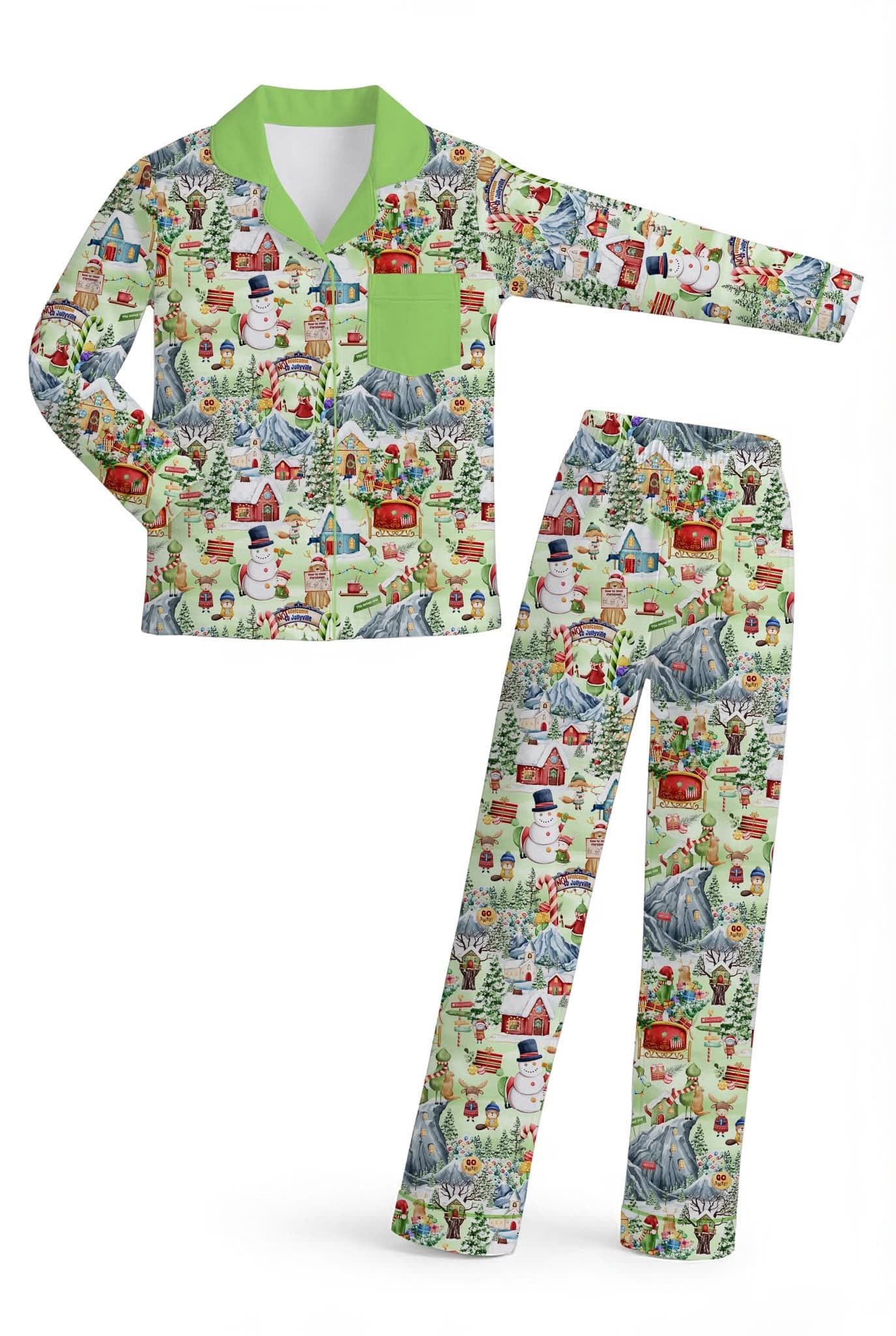 Jollyville Collar PJs – Kids