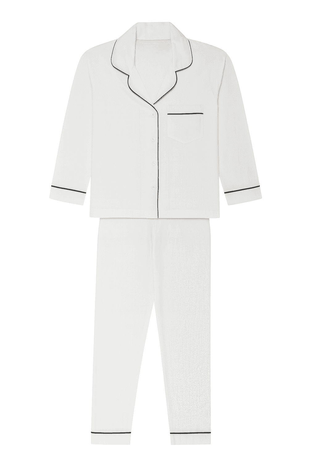 White Collar Pjs – Adults