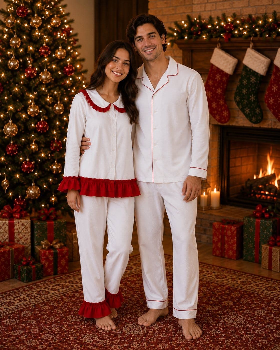 Red Frill Cotton - Adults(Preorder)